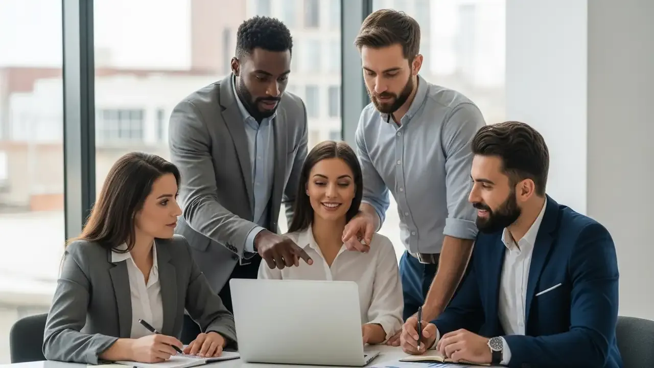 Personal injury lawyer discussing accident claim options with a client